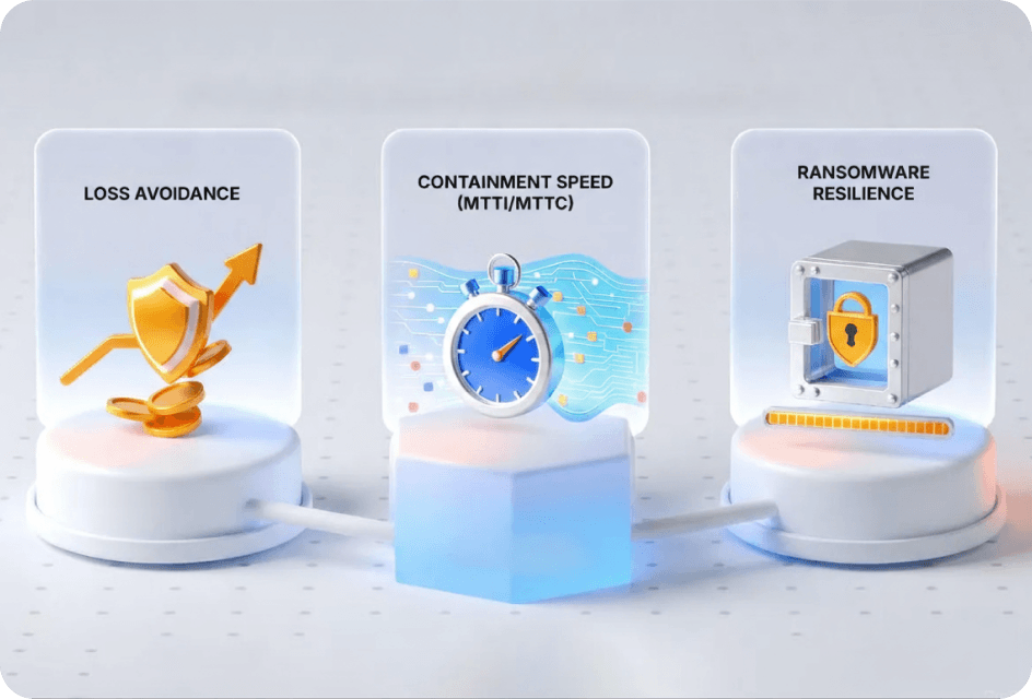 Security dashboard illustration