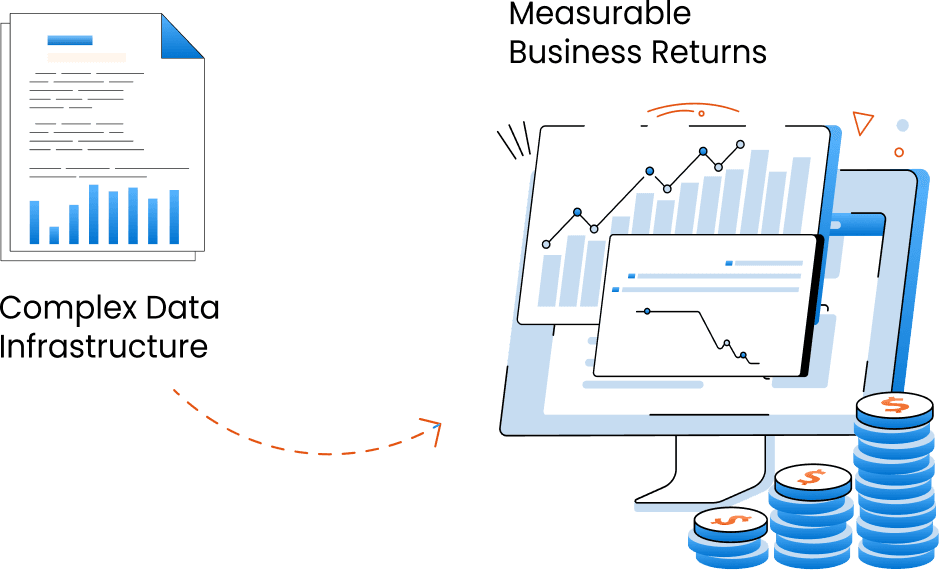 Data monetization illustration